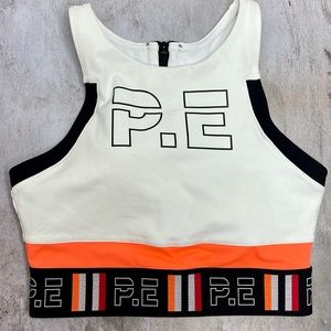 Workout sports bra, brand: P.E